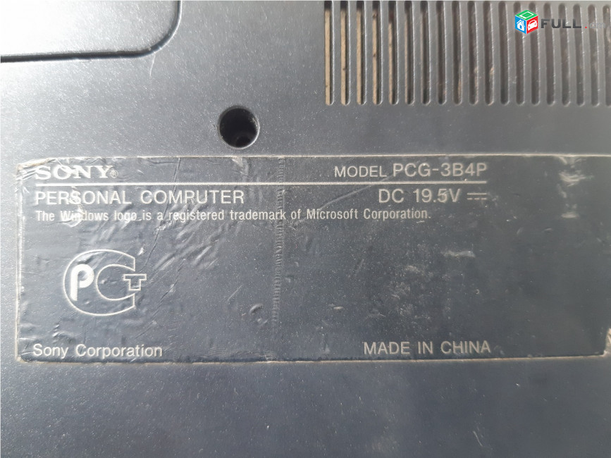 SONY PCG-3B4P պահեստամասեր ամեն ինչ разборка на запчасти