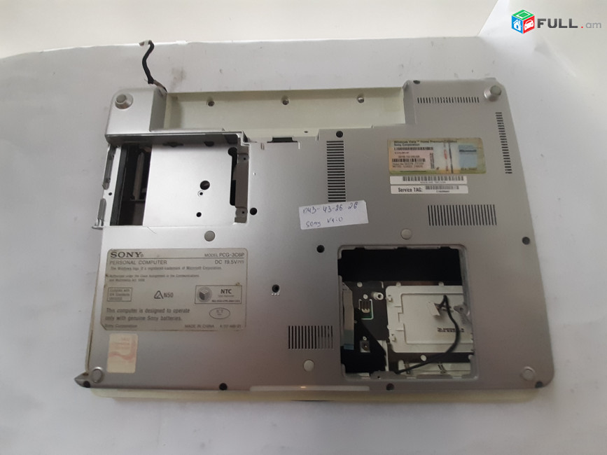 SONY PCG-3C6P պահեստամասեր ամեն ինչ разборка на запчасти