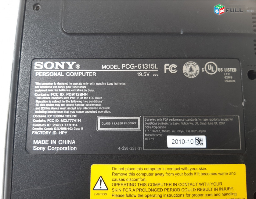 SONY PCG-61315L պահեստամասեր ամեն ինչ разборка на запчасти