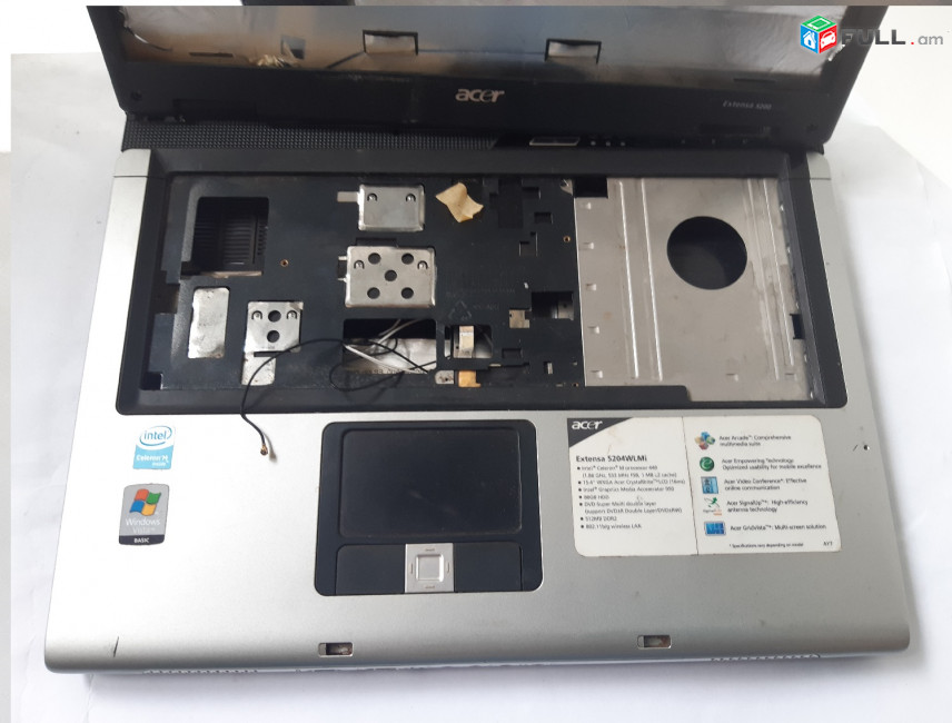 Acer Extensa 5200 պահեստամասեր ամեն ինչ разборка на запчасти