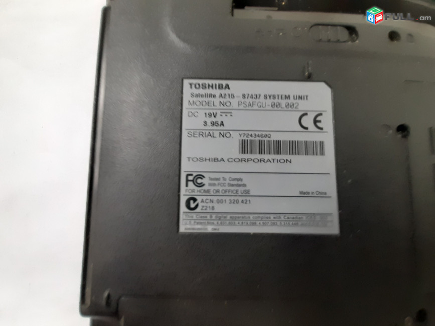 TOSHIBA Satellite A215 պահեստամասեր ամեն ինչ разборка на запчасти