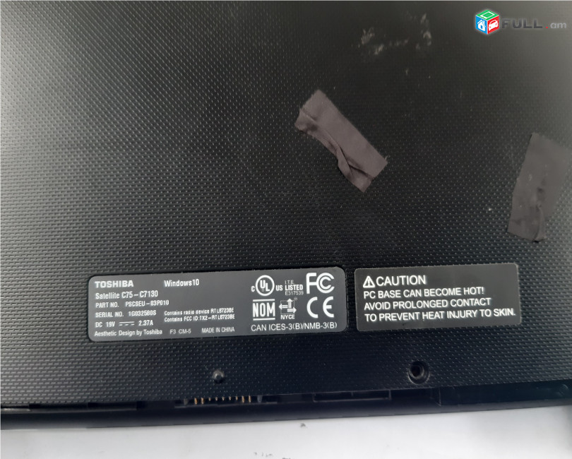 Toshiba satellite c75-c7130 պահեստամասեր ամեն ինչ разборка на запчасти