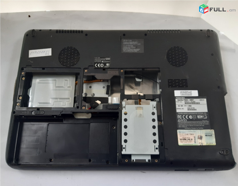 TOSHIBA Satellite P505D-S8007 պահեստամասեր ամեն ինչ разборка на запчасти