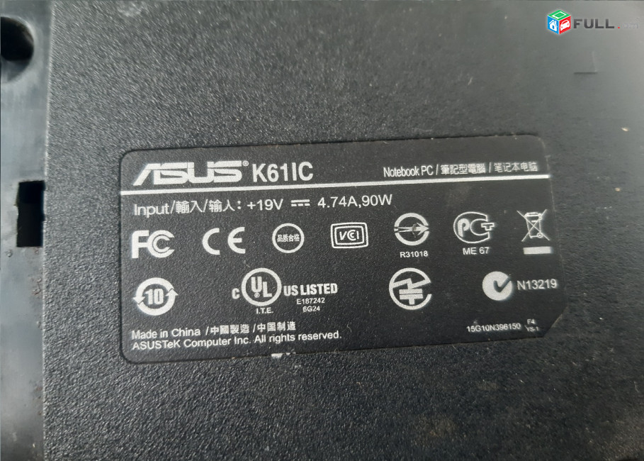 ASUS K61IC պահեստամասեր ամեն ինչ разборка на запчасти