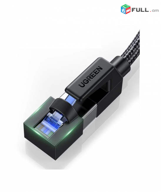 UGREEN CAT8 cable 40Gbps 2000MHz RJ45 մալուխ կաբել մալուխ сетевой Ethernet ինտերնետ լար data server