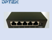 PoE Switch 5Port 100mb/s Коммутатор 5 портовый с PoE DK100-5FP 4 port PoE + 1 uplink