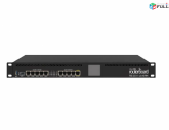 Wi-Fi switch անջատիչ RB3011UiAS-RM 10 port Gigabit Ethernet SFP USB 3.0 LCD PoE out on port 10