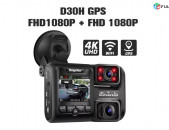 4K Range Tour D30H GPS FHD1080P Class 10 64GB videoregistrator տեսախցիկ видеорегистратор CAR DVR Регистратор