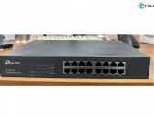 Սվիչ TP-Link TL-SG1016D 16-Port Gigabit Desktop Rackmount Switch Коммутатор с 16 гигабитными портами