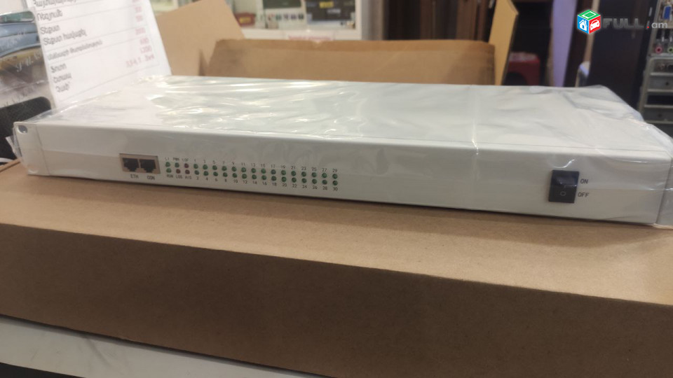 RouterBoard TK-PCM-E1-30V - Multiplexer 30 voice E1 PCM Мультиплексор Մուլտիպլեքսեր ռոութեռ Маршрутизатор