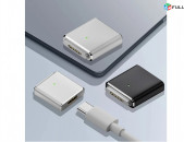 USB-C 3.1 to MagSafe 3 adapter dongle up to 100 watts Сменный Адаптер со светодиодом для Macbook/pro/air