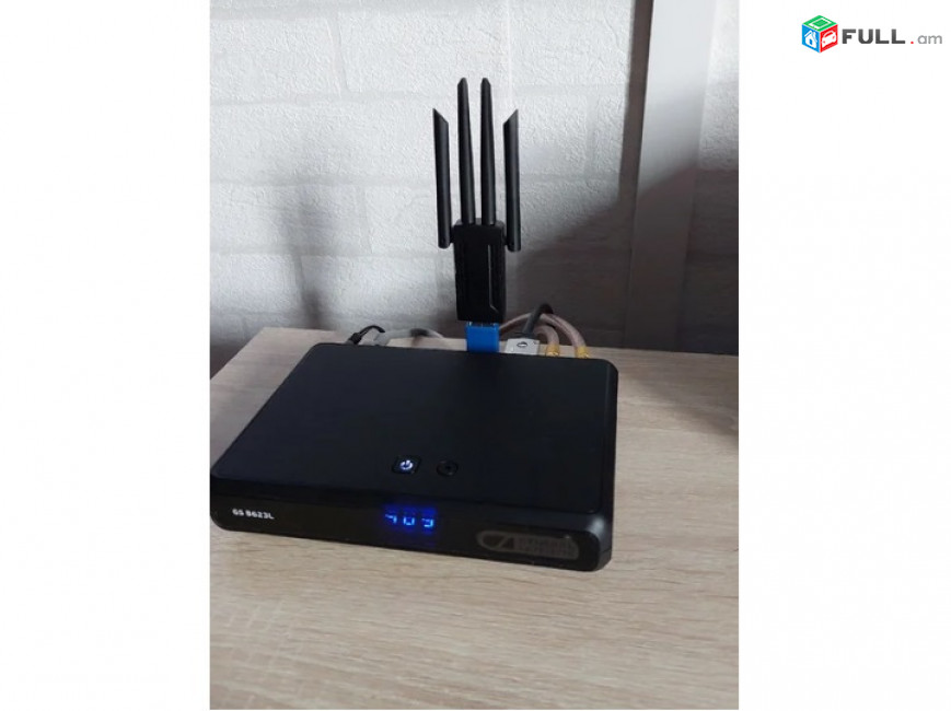 1200 Mbps USB Wi-Fi адаптер четырьмя антеннами Dual Band Adapter վայֆայ անտենա