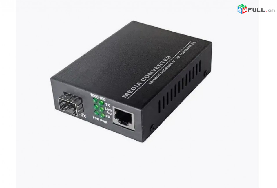 Mediaconverter DPTEK 10/100/1000 с SFP - PORT Оптический Медиаконвертер media converter գիգաբիթ կոնվերտր