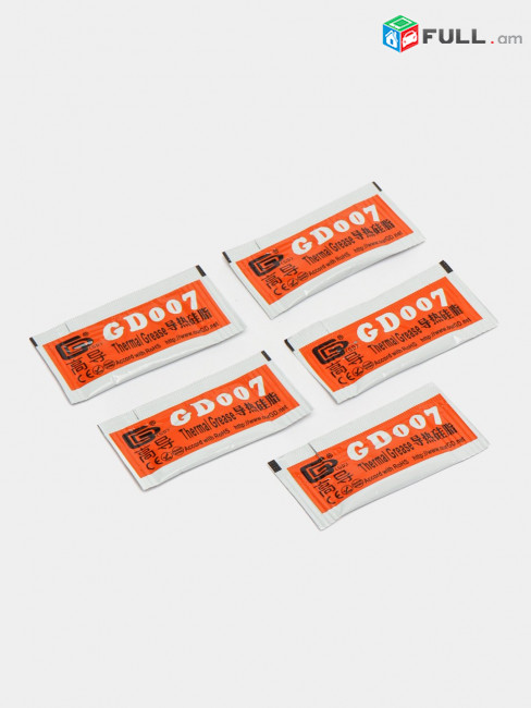 Термопаста GD900, GD007, MX-4, MX-5, КПТ-8, YJ-G190 Բարձորակ Termopasta Thermalpaste Grease Compound Conductive паста