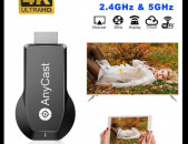 AnyCast Mirascreen Smart 4K UHD Wireless Display mirroring 5GHz HDMI Any Cast Պրոյեկտոր Projector Slide
