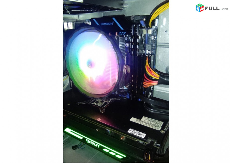 Snowman X200 CPU Cooler RGB Кулер процессора башенный Вентилятор հովհար 4 pin PWM 100w 45CFM