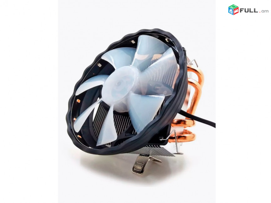 Snowman M400 CPU Cooler RGB Кулер процессора Вентилятор հովհար 4 pin PWM 120w 64CFM