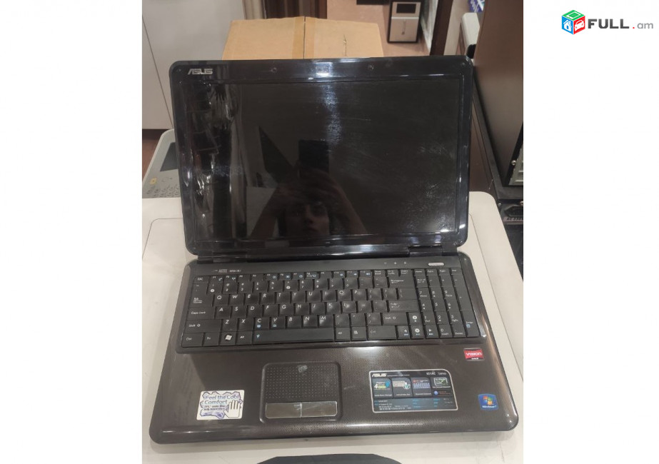 ASUS K51AC AMD Turion 64 RAM 4GB HDD 250GB HD 3200 15.6" Windows 7 + Office Notebook ноутбук Նոութբուք Laptop