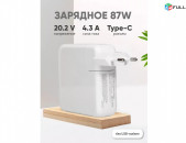 Зарядка для MacBook  Pro/Air 87W 20.2V 4.3A Type-C Блок питания USB-C laptop adapter charger 
