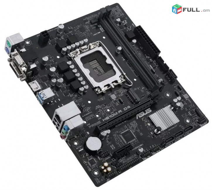 ASUS PRIME H610M-R D4-SI LGA 1700 Intel H610 Gigabit Ethernet MB Материнская плата mainboard Մայրպլատա mboard