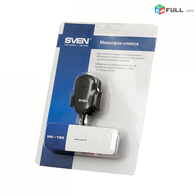 SVEN MK-150 ԼԱՐՈՎ ՄԻԿՐԱՖՈՆ / Wired Microphone (3.5 mm) 