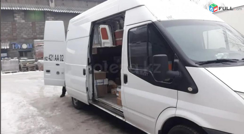 Վարձով FORD Transit 2013թ բենզին-գազ 3 բալոն * գործարանային գազ օդ - մինև 2 տոննա аренда грузовика для бизнеса