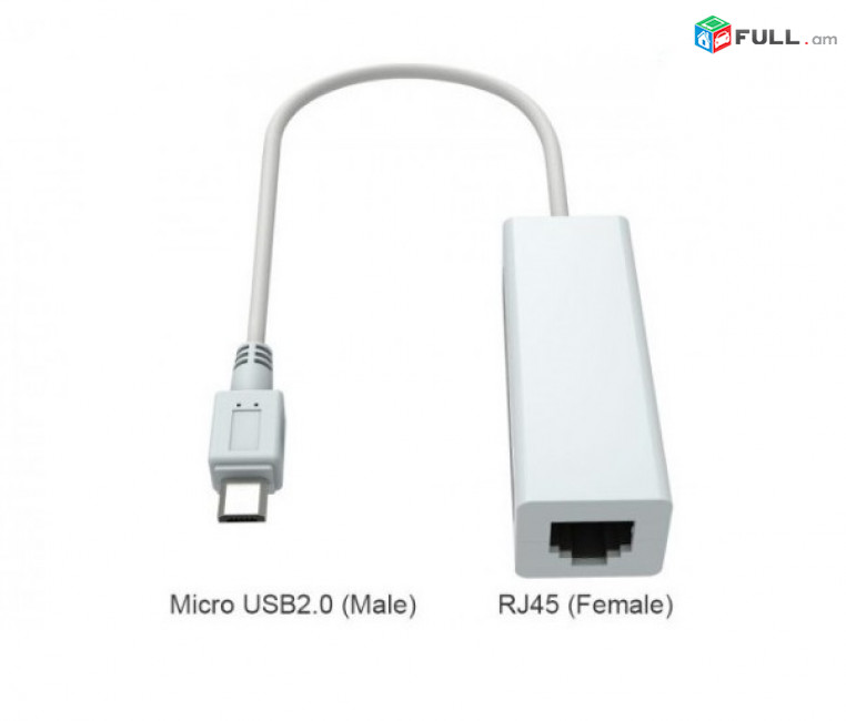 LAN adapter - Micro USB to LAN RJ45 