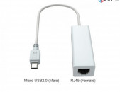 LAN adapter - Micro USB to LAN RJ45 