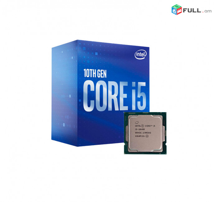 Պրոցեսոր Intel Core i5 10400K 4.3 Ghz LGA 1200 Intel UHD Graphics 630 14NM 6 Cores 20 MB Cache CPU процессор