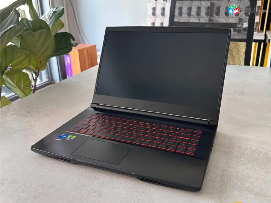 MSI Thin GF63 15.6" 144Hz Gaming Laptop 12th Gen Intel Core i7 RTX 4050 16GB DDR4 512GB NVMe նոթբուք ноутбук