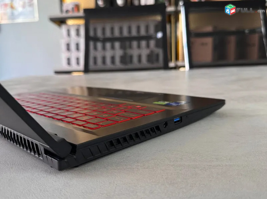 MSI Thin GF63 15.6" 144Hz Gaming Laptop 12th Gen Intel Core i7 RTX 4050 16GB DDR4 512GB NVMe նոթբուք ноутбук