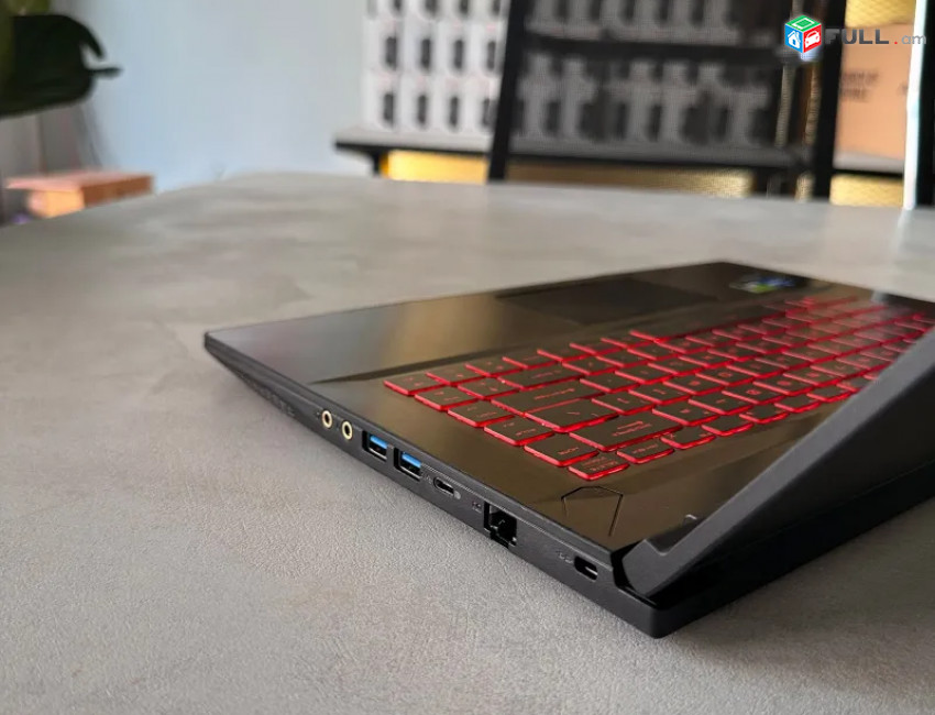 MSI Thin GF63 15.6" 144Hz Gaming Laptop 12th Gen Intel Core i7 RTX 4050 16GB DDR4 512GB NVMe նոթբուք ноутбук