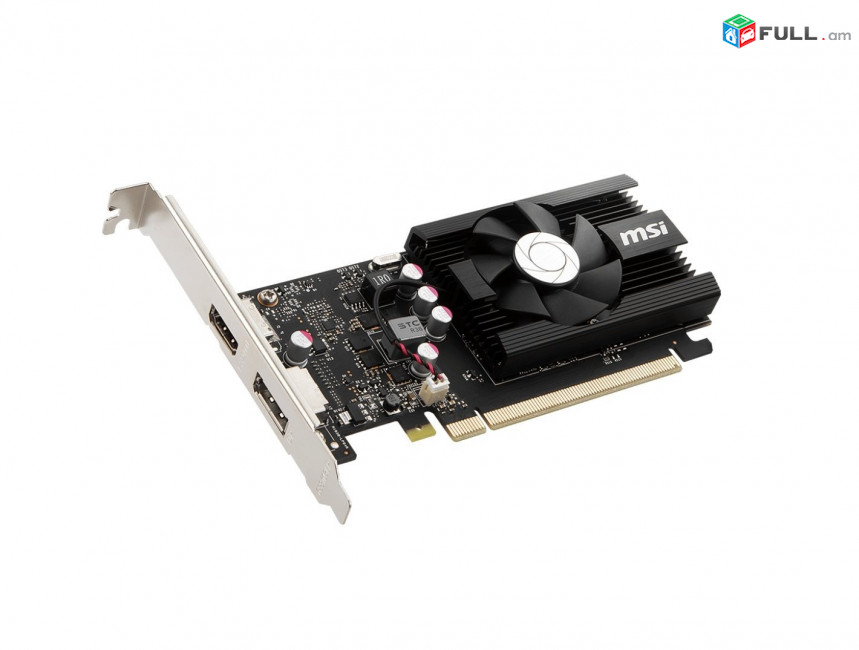 MSI GT 1030 2GD4 LP OC 2GB GDDR4 64bit DPHDMI Video Graphics Card տեսաքարտ видеокарта Վիդեո քարդ