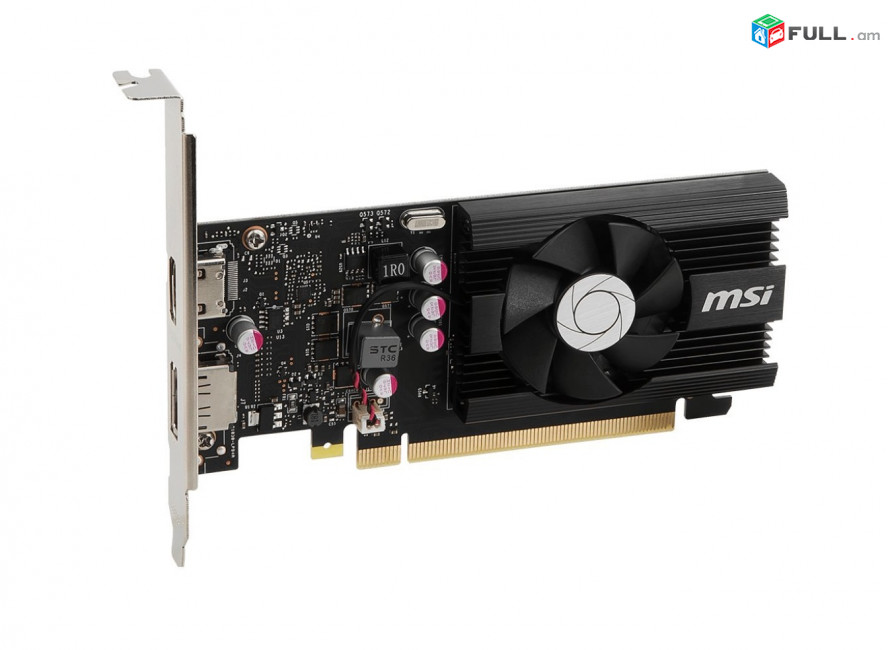 MSI GT 1030 2GD4 LP OC 2GB GDDR4 64bit DPHDMI Video Graphics Card տեսաքարտ видеокарта Վիդեո քարդ