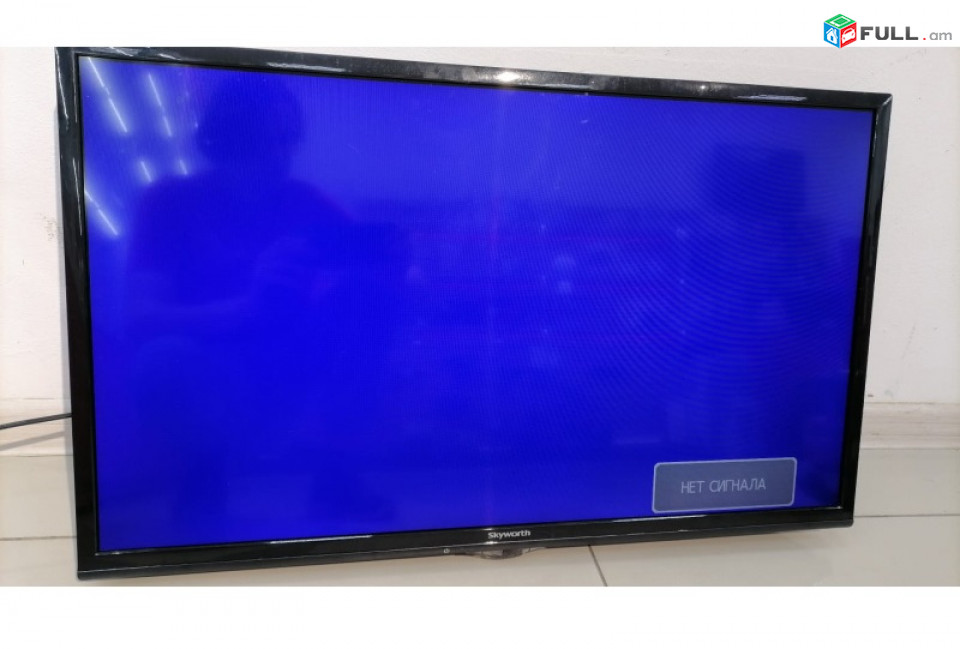 32" 81cm LED TV SKYWORTH 32W4 Black 1366x768 HD Телевизор Հեռուստացույց 