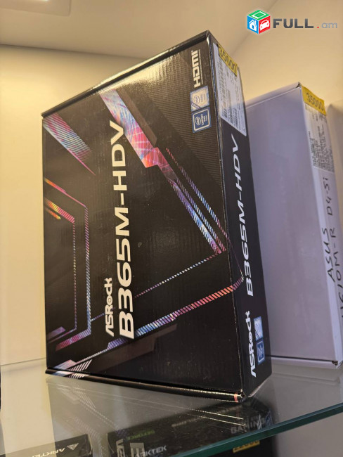ASRock B365M-HDV 2DDR4 MicroATX Matherboard Մայրսալիկ Պլատա mainboard Материнская плата MB