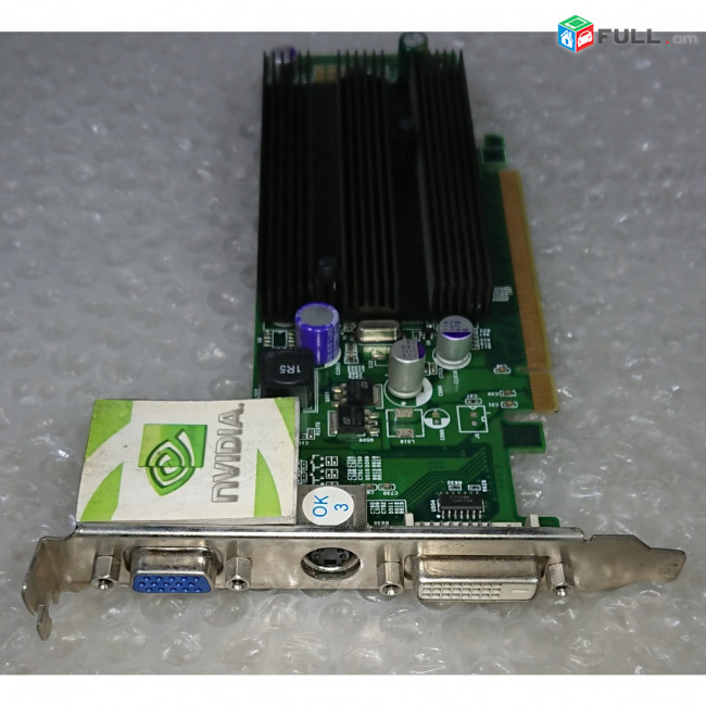 Nvidia GeForce 9gp7285q2 Quadro NVS 285 128MB DVI VGA PS2 Video Graphics Card տեսաքարտ видеокарта