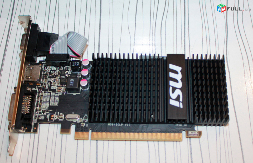 MSI AMD Radeon R5 230 1 GB DDR3 64BIT 625MHz 28nm Տեսաքարտ / Video Card