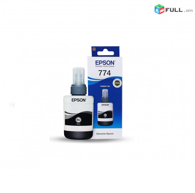 Epson 774 Օրիգինալ black color Картридж Чернила թանաք ներկ Ink M100, M105, M200, M205, L605, L655, L1455