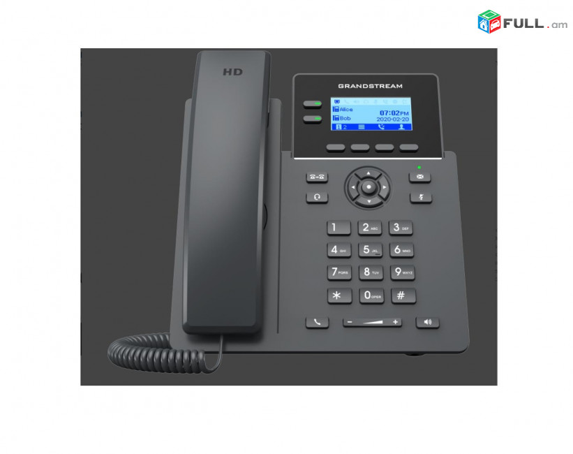 IP phone Grandstream GRP2602p (4 SIP) և GRP2601p (2 SIP) հեռախոս - IP-телефон