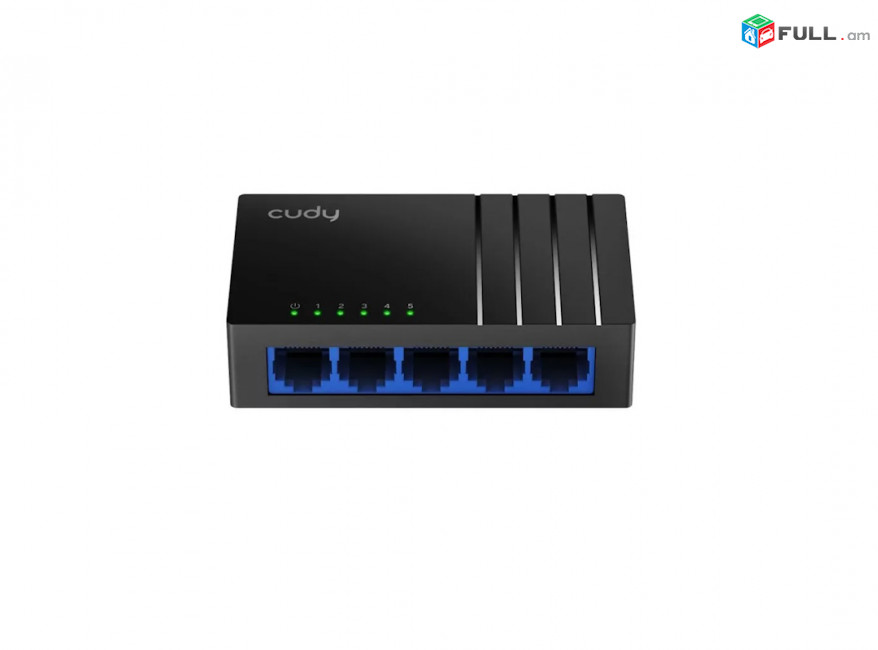 CUDY Switch 5-Port 10/100 Mbps Unmanaged FS105D 3.0 սվիչ свитч RG45 5-портовый неуправляемый коммутатор