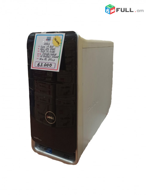 Համակարգիչ DELL I7-860 / 8GB / HDD 500GB SSD 128GB / ПK PC windows 10 + office computer компьютр
