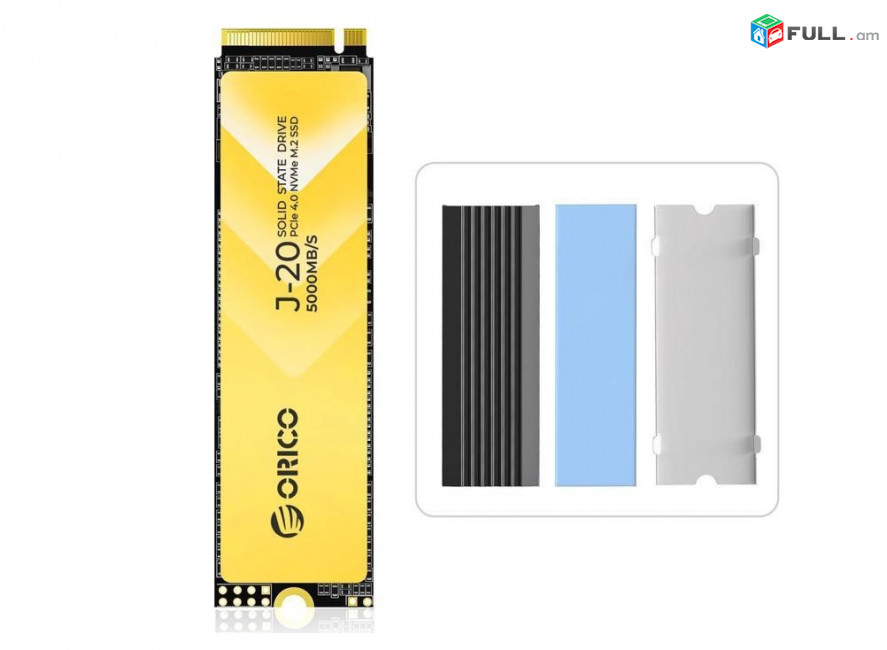 Orico PCIe4.0 M.2 NVMe SSD PS5 Gaming 7000 mbps 1TB Жесткий диск Внутренний твердотельный накопитель