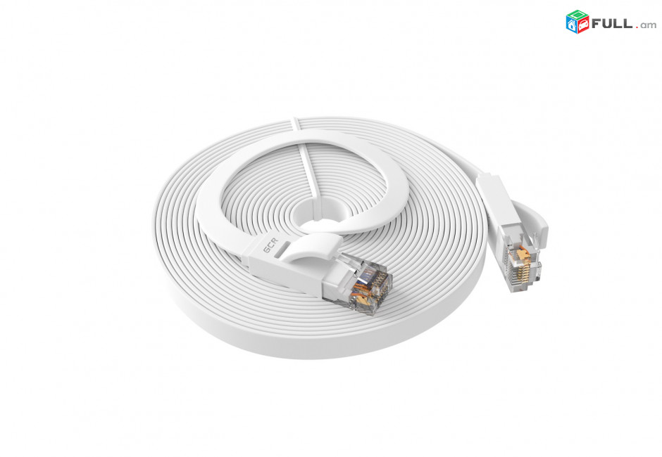 CUT6 LAN Patch cord flat cable RJ-45 Ethernet Патч-корд плоский UTP кат.6 для высокоскоростного интернета պատչկորդ