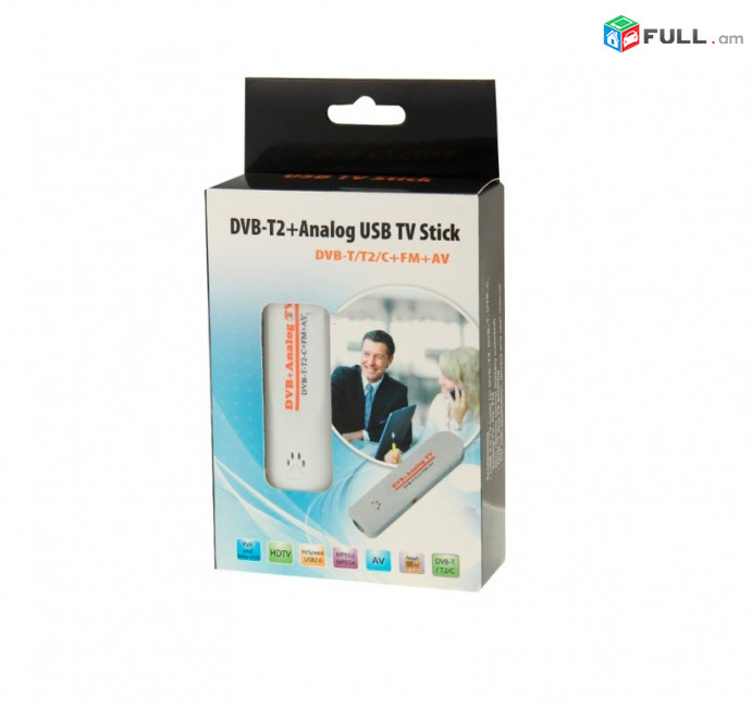 USB Capture DVB-T2 TV Stick PVR Անալոգային USB Digital Tuner Analog Dongle PAL NTSC SECAM with antenna Цифровой тюнер 
