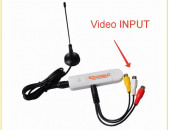 USB Capture DVB-T2 TV Stick PVR Անալոգային USB Digital Tuner Analog Dongle PAL NTSC SECAM with antenna Цифровой тюнер