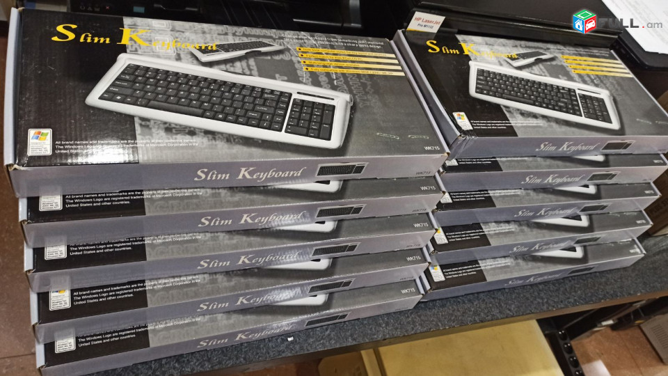 ԽՄԲԱՔԱՆԱԿ - 10x USB Keyboards / USB-ով ստեղնաշարեր (AM/ENG Fonts)
