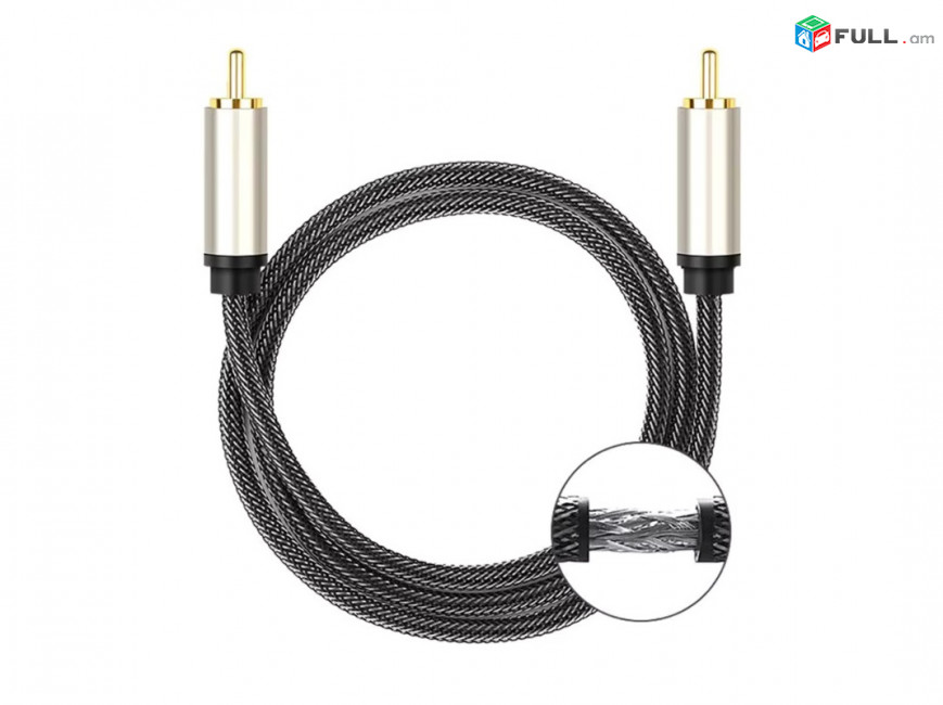 Coaxial Digital Audio Cable 1 Male to 1 Male RCA Stereo Cable цифровой аудио коаксиальный кабель S/PDIF