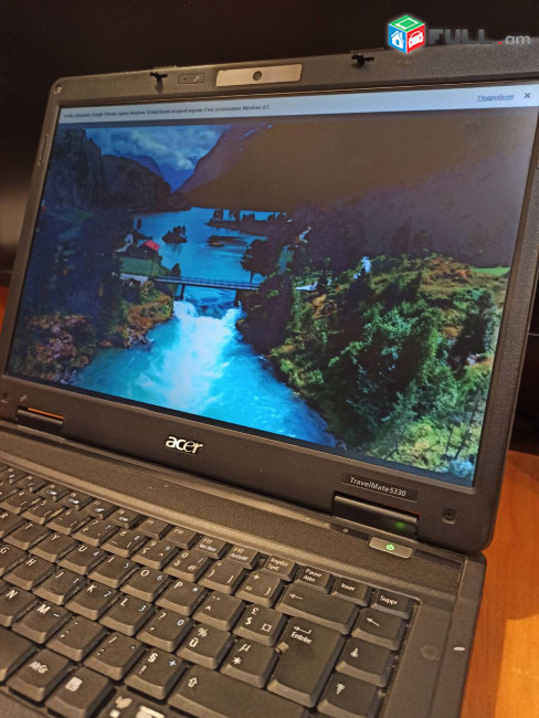 ACER TravelMate 5330 Core 2 DUO 4GB HDD 160GB 15.6" DVD Notebook ноутбук Նոութբուք Laptop