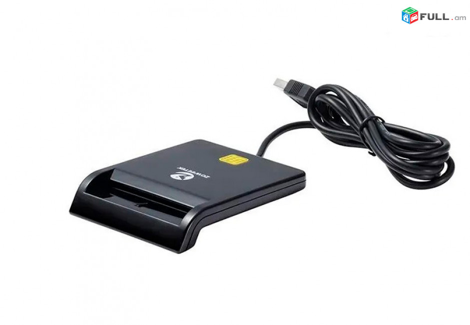 ID Smart Card Reader Zoweetek USB բանկային և սոցքարտ քարտ կարդացող սարք սմարթ